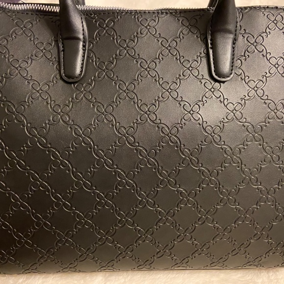 Nine West Ellena Embroidered Logo Satchel - Picture 2 of 6